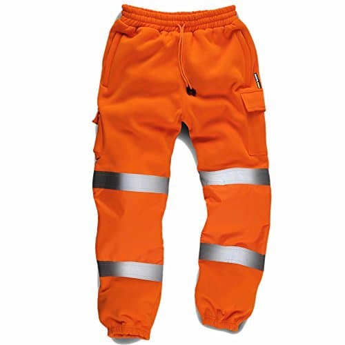 Main Colour: Orange - GO/RT 3279 Rail Spec, EN471:2003 + A1:200 | Trouser Siz...