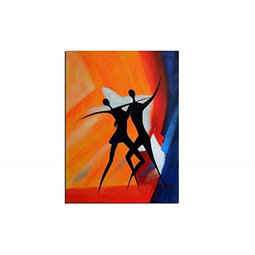 Salsa – Table peint-main Oil painting