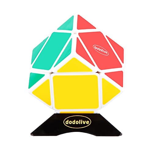 Dodolive Shengshou Oblique Twist Puzzle Cube,White