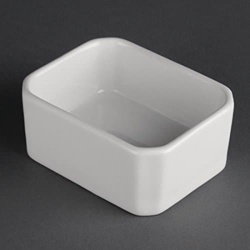 Athena Hotelware Sachet Holders 38x 72x 90mm. White. Pack quantity: 6.