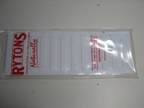 RytonsHit and Miss adjustable vent cover 9 x 3 with flyscreen