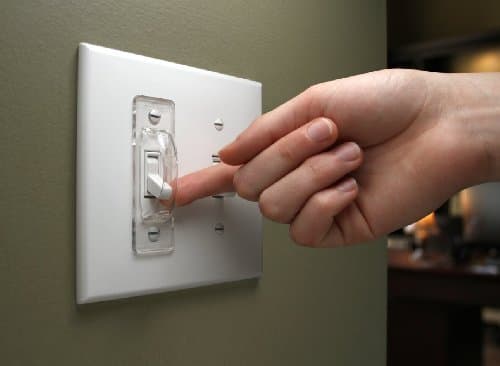 Light Switch Guard - Toggle - Clear! (3 Shields) by Switch Shield by Switch Shield