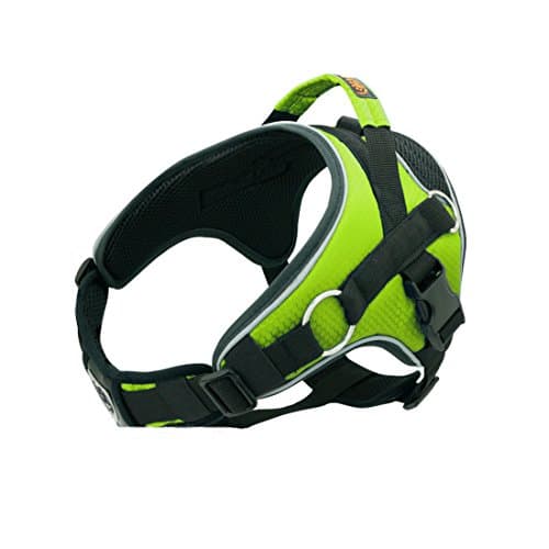 Pet Chest Straps Dog SuppliesTraction Panda Non-Pull So Retractable Protect dog (M, Green)