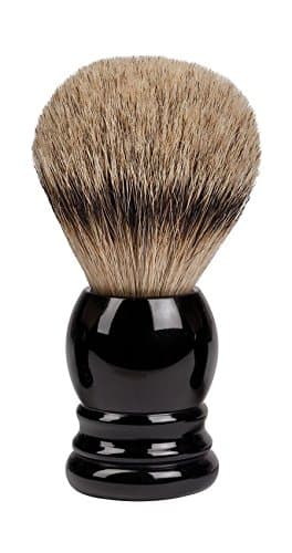 Croll & Denecke 60902 Silver-Tip Shaving Brush with Real Badger Hair
