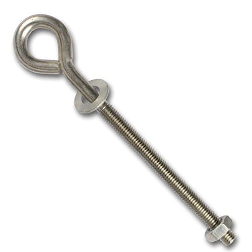 Large Selection: Shade Sails Mounting Material: Carbine, Clamping Screw, Wall Eye, Eye Bolt - Ringschraube verzinkt