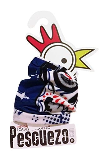 Pescuezo Men's Scarf blue