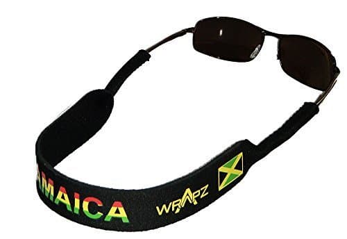 WrApzNations Jamaica Reggae Neoprene Floating Glasses Retaining Strap