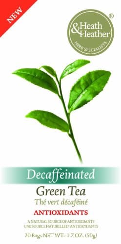 Heath And Heather Decaffeinated Green Tea 20 Bags (Pack of 6)