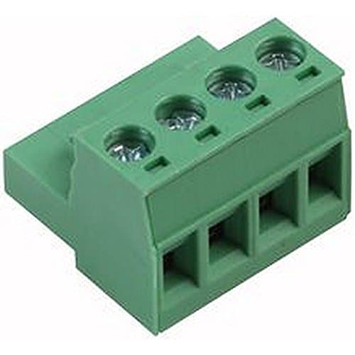 PCB EDGE TERMINAL BLOCK 5.0MM 4 WAY Connectors Terminal Blocks, PCB EDGE TERMINAL BLOCK, 5.0MM, 4 WAY, No. of Contacts: 4, SVHC: No SVHC