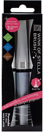 ZIG Memory System Wink of Stella Glitter Brush Set of 3 - Landscape