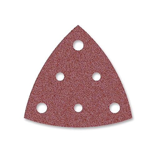 50 MENZER Hook &amp; Loop Sanding Sheets for Delta Sanders 82 mm - Grit 240-6 hole