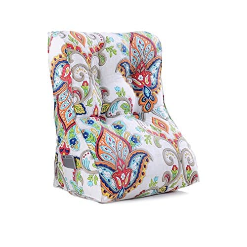 ANDEa Triangle Cushion, Bedside Pillow Sofa Pillow Waist Pad Backrest Office Waist Pillow Bed Pad Neckguard Pillow 45-55cm Originality ( Color : #4 , Size : 55*30*60CM )