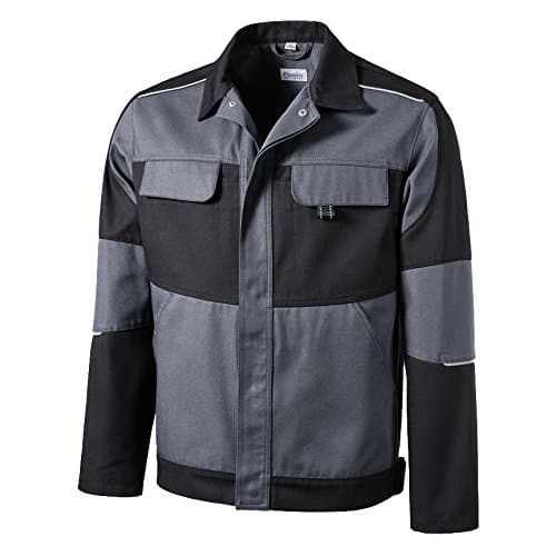 Pionier 9272-L Resist 1" Work Jacket, Grey/Black, Large