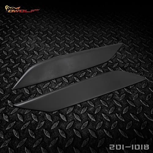 Glass Fiber Eyelids Eyebrows Headlight Covers