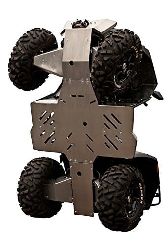 Skid plate Offroad Dinli 800, 2012-2016 Complete set including rear and front A-Arm guards in 4mm (1 37/64 in) aircraft aluminum