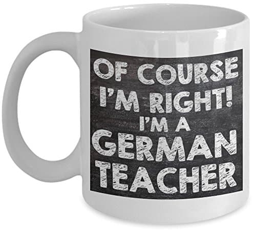 School German Teacher Novelty Gift Mug