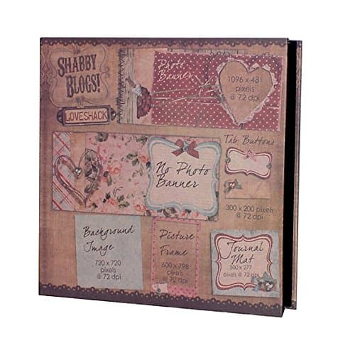 Handmade DIY sticky note / retro style creative romantic girlfriend graduation photo album / album album / (28*27.5*3.5cm)
