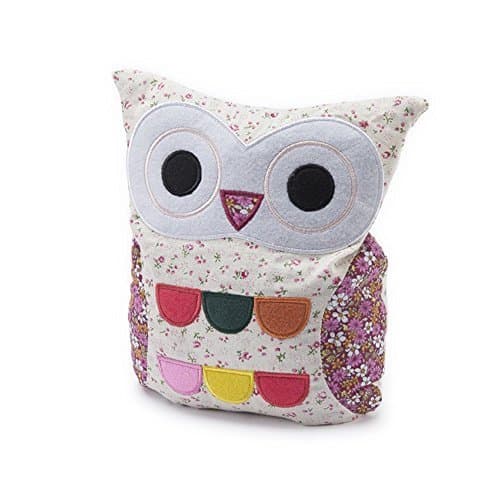 Hooty™ Floral Cream Heatable Owl