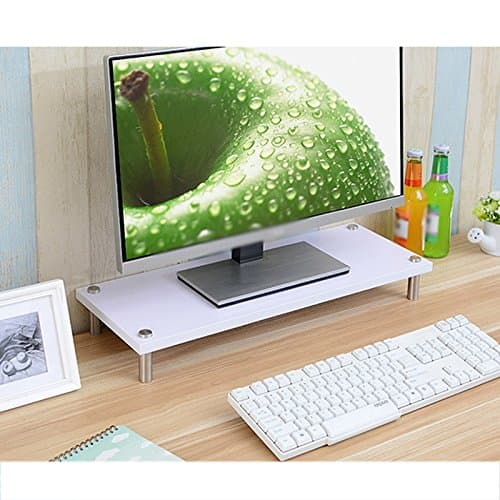 Shelf Display Heightening Shelf Artificial Board Shelf LCD TV Bracket Office Desk Keyboard Storage Rack (Color : D)