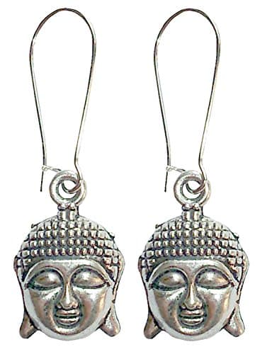 Buddha Head Earrings Costume