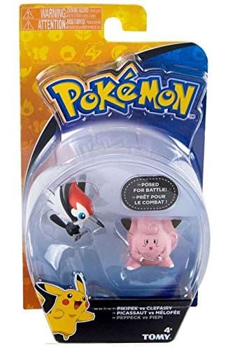 PKMN Pokemon Figures Pikipek Vs Clefairy