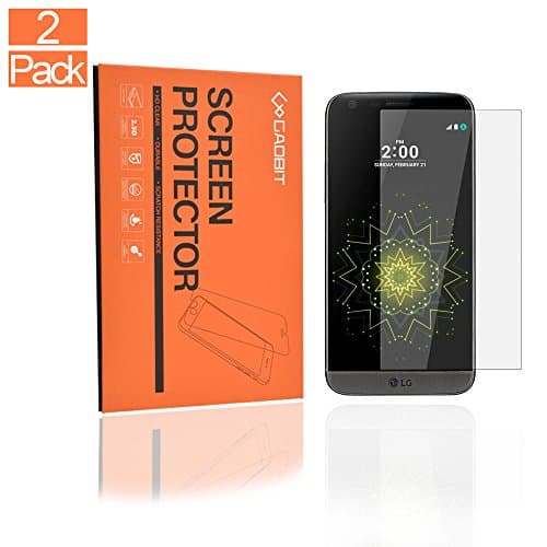 [2 Pack] LG G5 Screen Protector - GAOBIT Premium Tempered Glass Screen Protector LG G 5 (5.3") 9H Hardness, Super Thin 0.3mm, High Definition, Easy Bubble-Free Application.