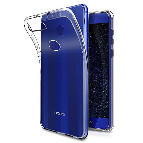 Satrium Huawei Honor 8 Case, [Crystal Clear] Ultra-Thin [Flexible] Transparent [Exact Fit] Soft Gel TPU Bumper Case Cover for Honor 8 (2016)