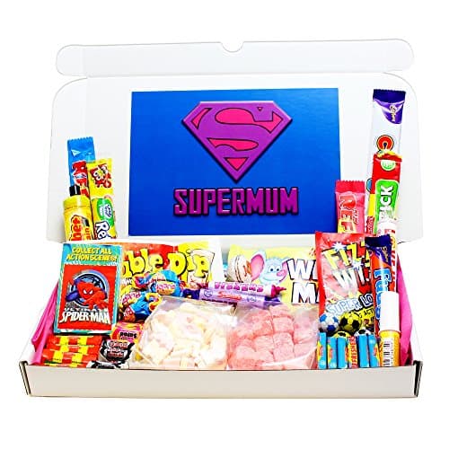 Super Mum Retro Sweets Gift Box