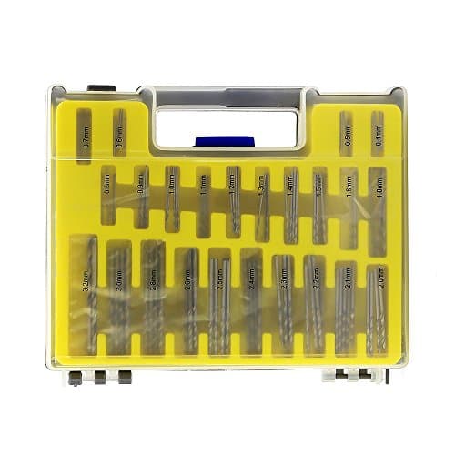 MINHER 150 PCS HSS Mini Spiral Drill bit kit Spiral drill Micro Drill Set Wood drills hand drills drill sets Spiral drill set drill bits 0.4 mm-3.2 mm H00821
