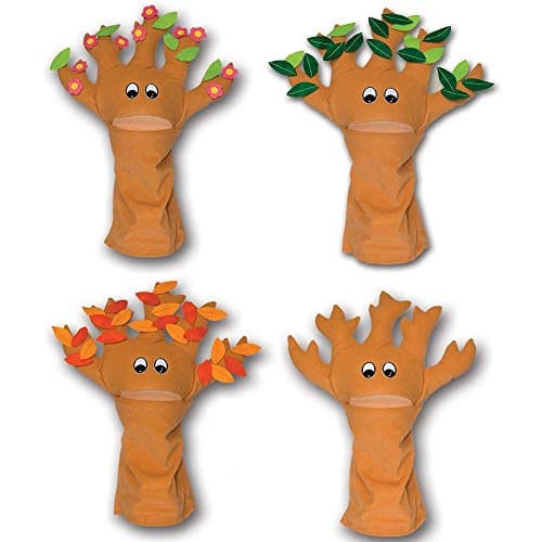 Mr Puppet Tree Set ( Set Contains One Hand Puppet and accessories that change the Seasons)