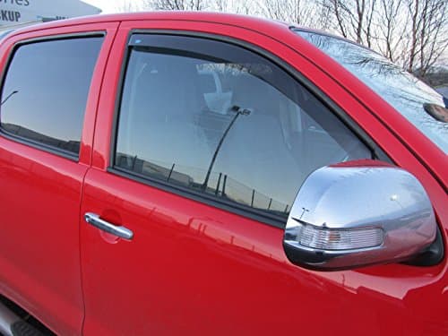 Storm Xccessories Amarok Double Cab Wind Deflectors/Rain Shields FRONT SET - INTERNAL FIT (24042)