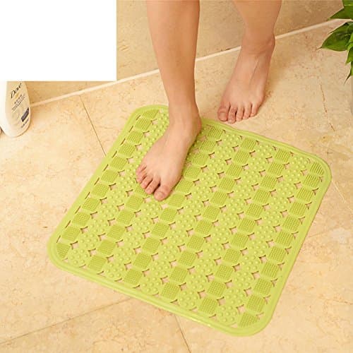 Square Mat/Bathroom Mat/Large Bath Mat/Shower Mat/Massage Foot Pad/Floor Mat/Bath Mat-A 45x45cm(18x18inch)
