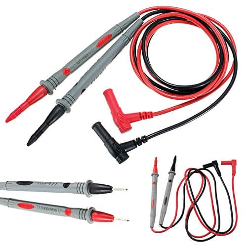 XpressBuyer Universal Digital Multi Meter Test Lead Probe Wire Pen Cable VOLTAGE Detector PEN Socket TESTER Set Electrical Testing Kit 1000V 10A