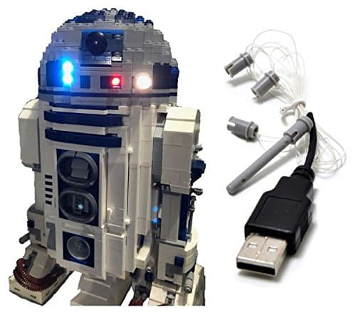 LED Light Up Kit For lego Star Wars R2-D2 10225 and 05043 Lego light kit Led lego lights lego lights Building Blocks Lego Compatible