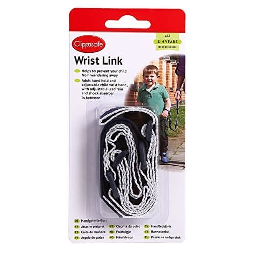 Fancy Classic CollectionAdjustable Wrist Link ages 2 plus by Clippasafe - Navy