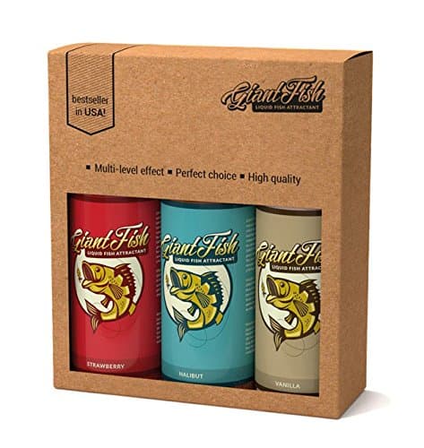Giant Fish Liquid attractant bait for fish The perfect solution if the fish do not bite