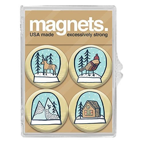 Magnet Set - Snow Globes by Badge Bomb
