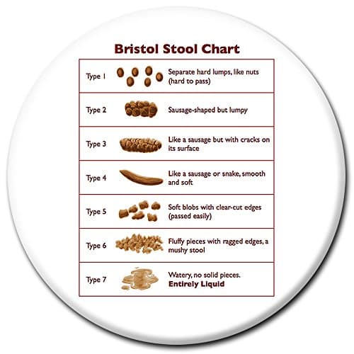 M092 Magoo Bristol Stool Chart CAMPING MIRROR with Luxury Gift Pouch.
