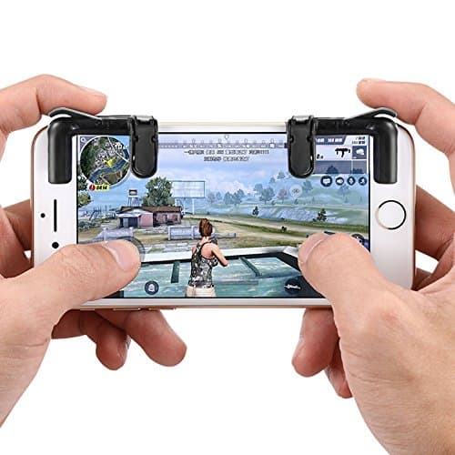 SiFREE Phone Gamepad Trigger Fire Button Aim Key L1R1 Shooter Controller PUBG FUT1 for Android Smartphones, Cell Phones, Tablets and Devices
