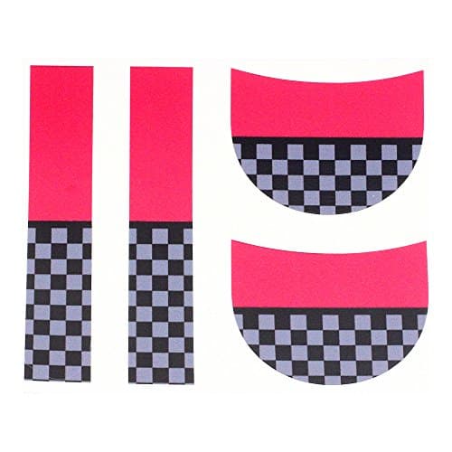 4 pcs Interior Door Handle Trim Sticker For Mini Cooper F56-JCW design