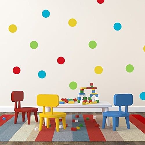 Wall Chimp Mr Tumble Colourful Spots Sticker Pack