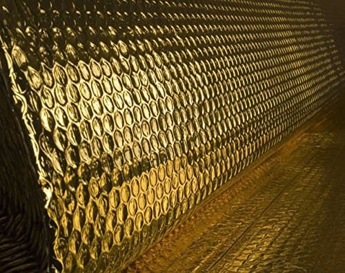 Solar Bay 30m2 Metallic Polymer Foil Insulation, Double Foil with Single Bubble 4mm thick 1.2 x 25m