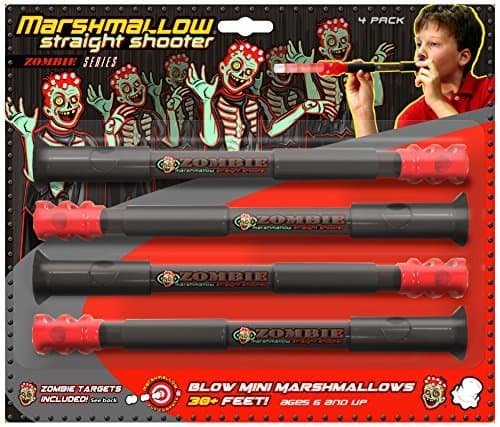Marshmallow Fun Zombies Straight Shooter (4-Pack)
