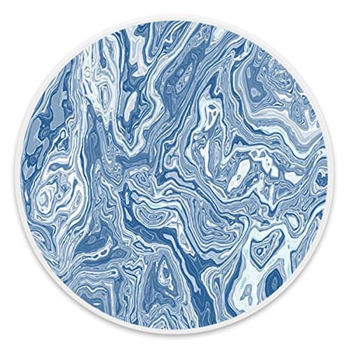 Cheap Pop Out for Mobile Phone, Expanding Pop Grip Mount Holder Stand Sockets for iPhone X,Smartphones and Tablets - Blue Hologram Marble White