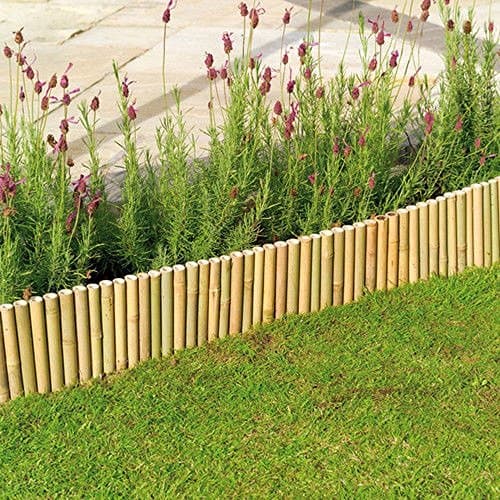 Bamboo Pole Edging Border 120cm x 20cm (5)