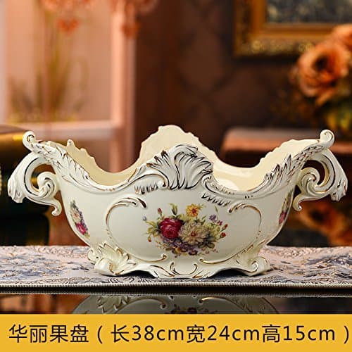 Fruit Fruit Dish Towel Box Ceramic Ashtray,38*15Cm,K