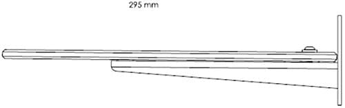 Q Acoustics Concept Glass Wall Mount (Single) - Designed for Centre Speakers