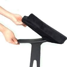 Armrest Pads for Office Desk Chairs - Comfortable Memory Foam Elbow Arm Rest Cushion Covers with Soft Keyboard Wrist Pad &amp; Mouse PAD BUNDLE. Relieve your elbows, arms &amp; wrists with Armrest Pillows!