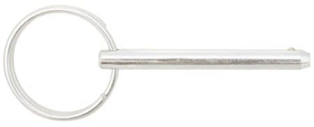 3/16 Dia, 1.00 Grip Lg, Quick Release Pins, Stainless Steel (1 Each)