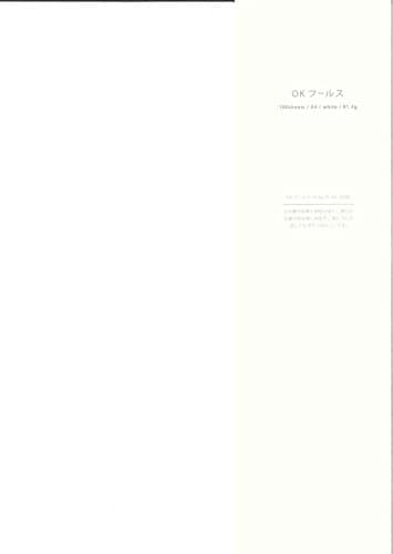 OK FOOLS PAPER White Loose Sheet A4 100Sheets / 1Pack
